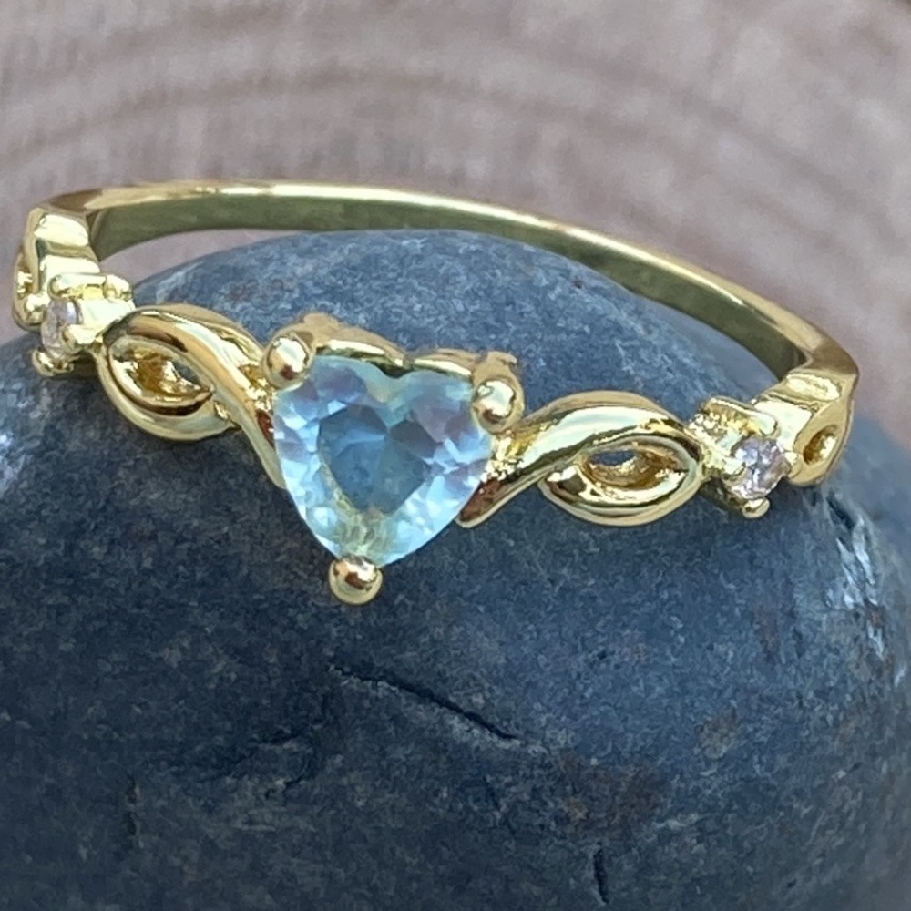 Sea  love blue mermaid  💙ring size 8.5